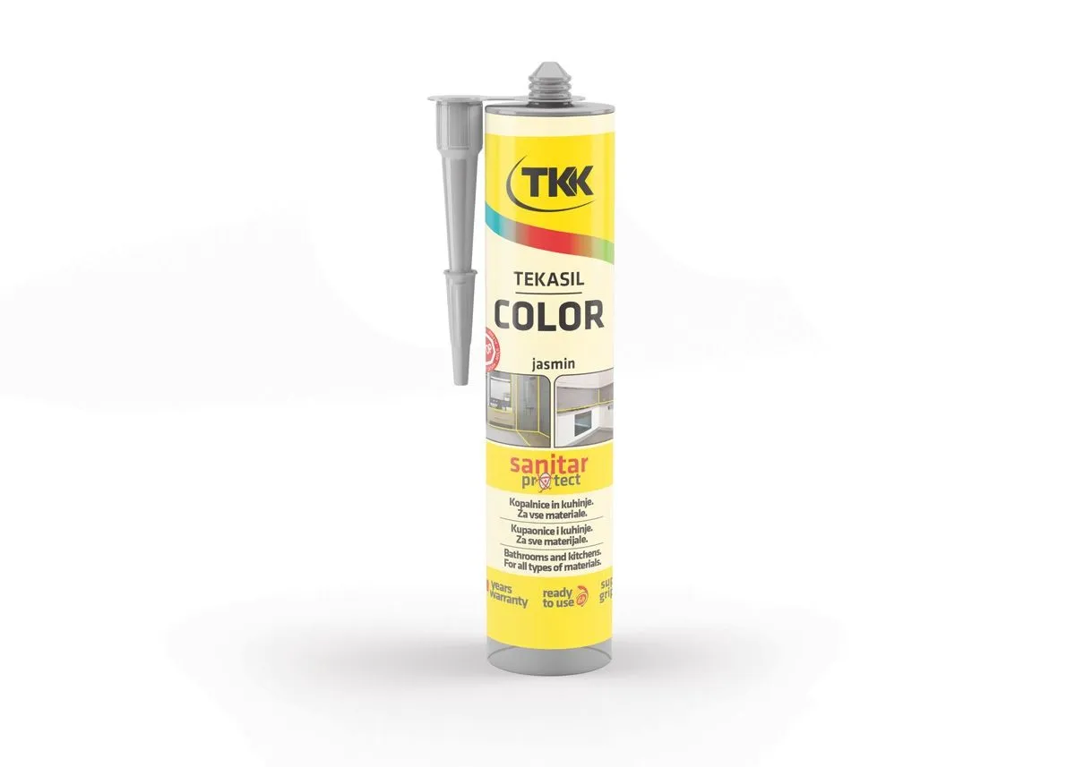 SILIKONSKA TESNILNA MASA TEKASIL COLOR JASMIN 300 ML