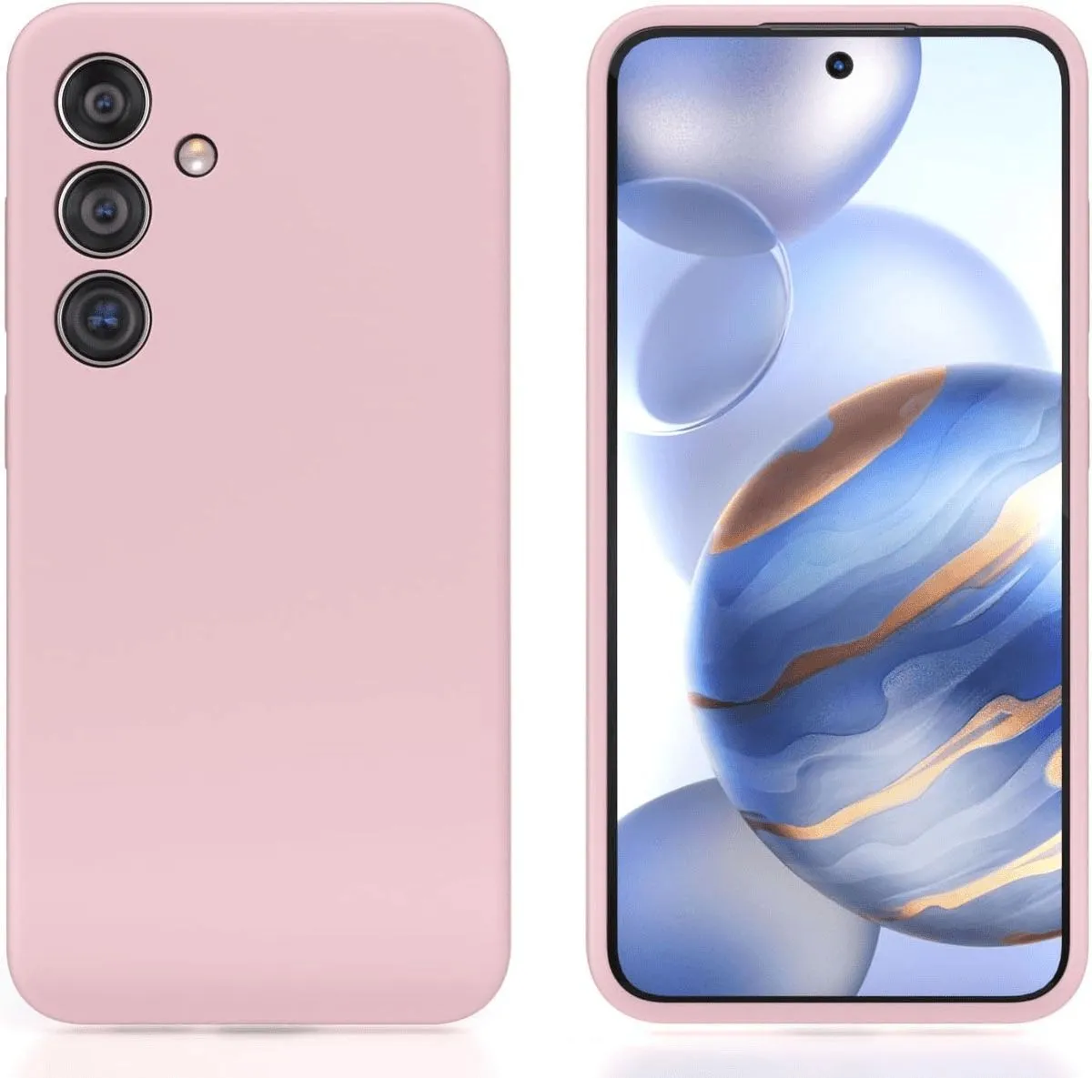 SILIKONSKI OVITEK ZA SAMSUNG GALAXY A16 - MAT LIQUID ROZA