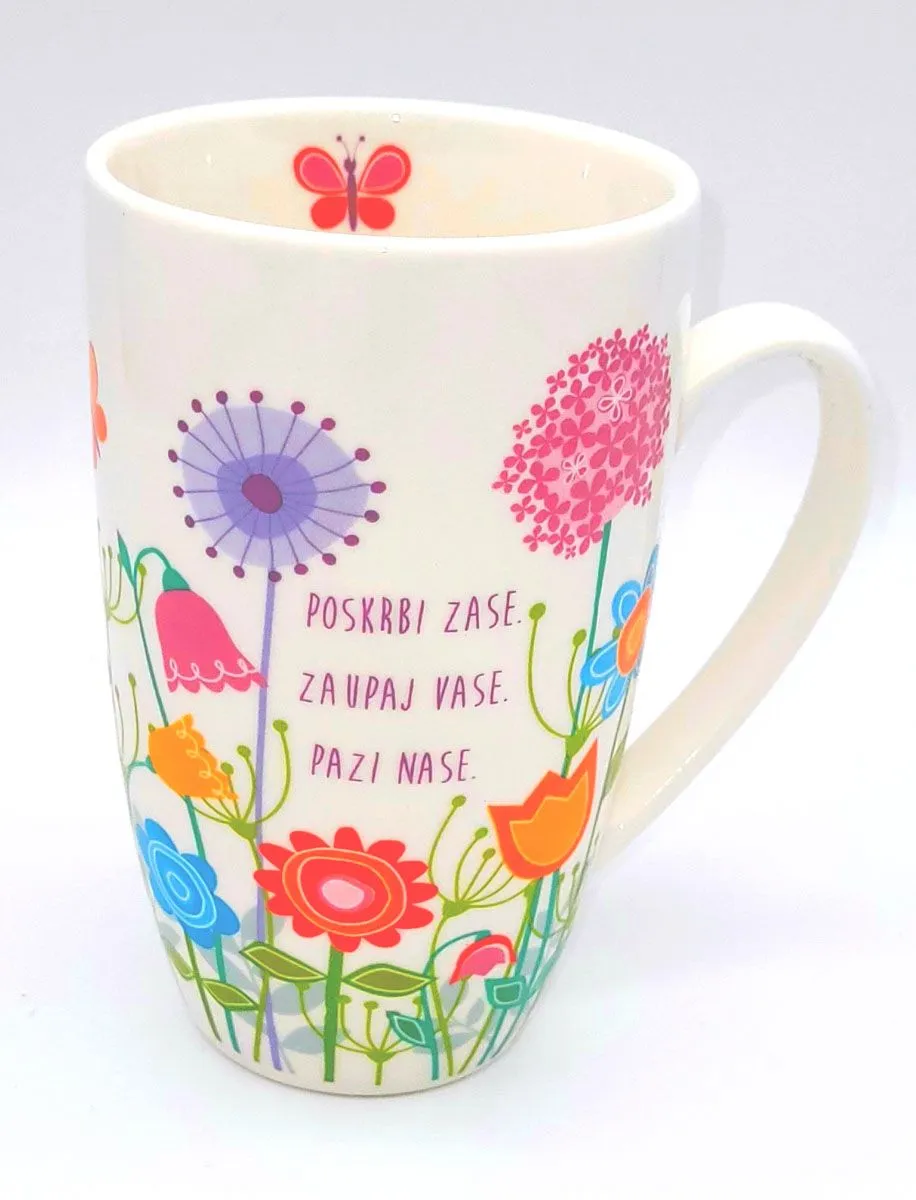 SKODELICA / LONČEK ATALA 450 ML ROŽE