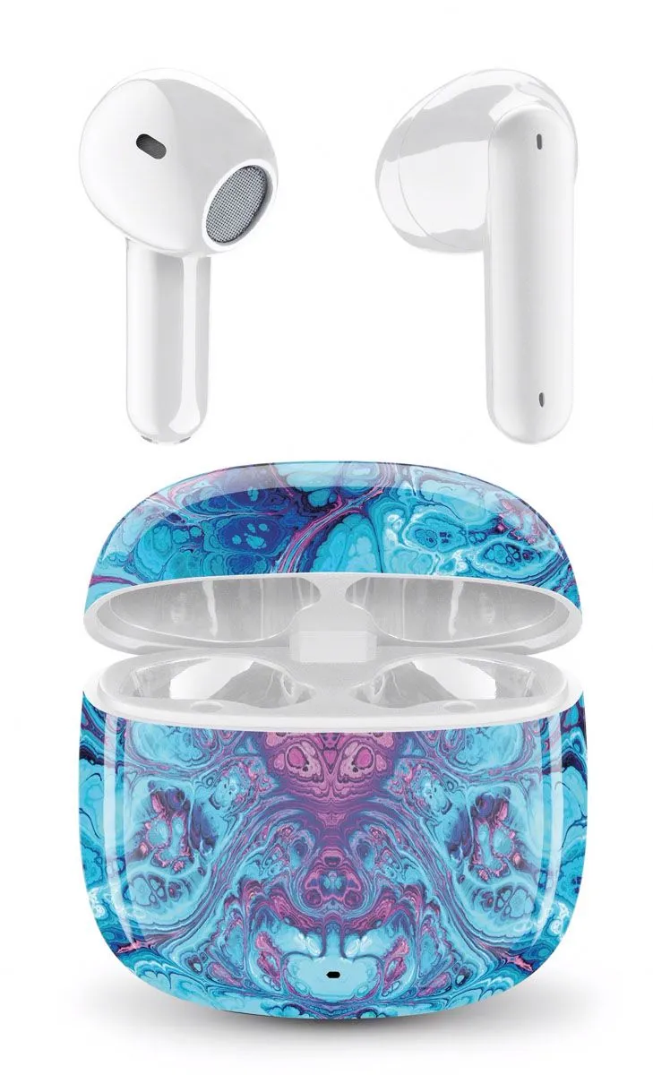 SLUŠALKE MUSIC SOUND TWS, MODRI VAL BLUETOOTH
