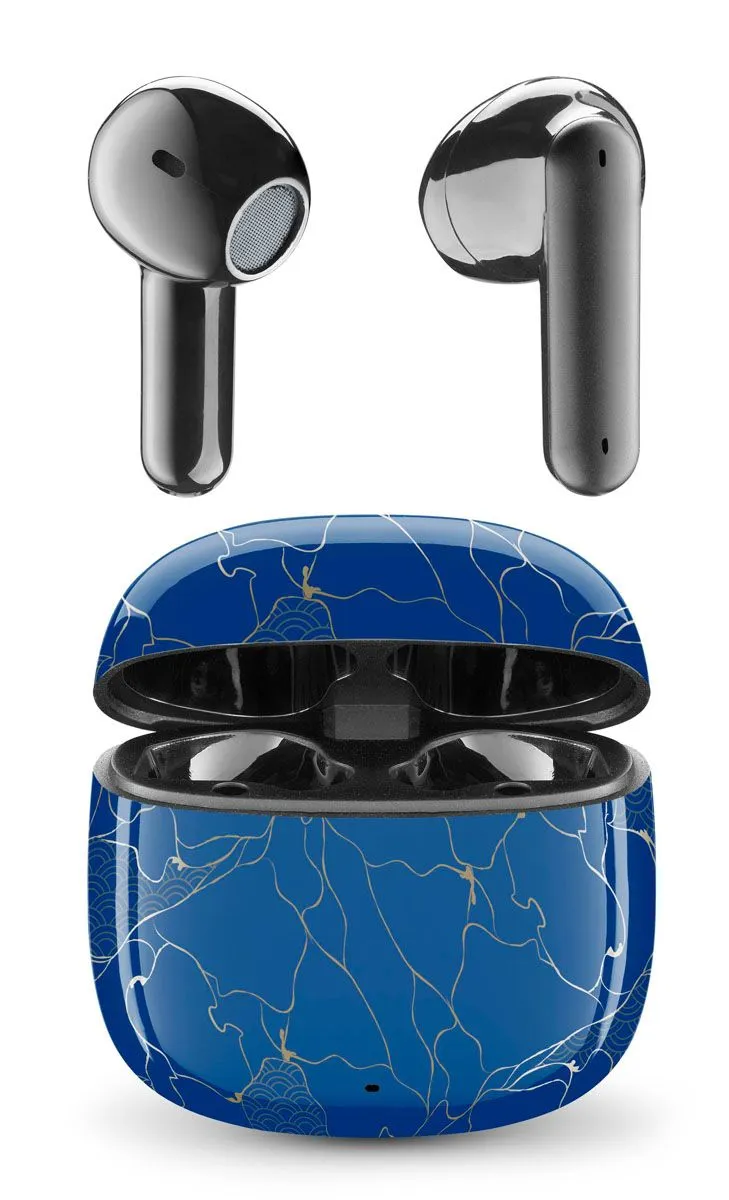 SLUŠALKE MUSIC SOUND TWS, TEMNO MODRE BLUETOOTH