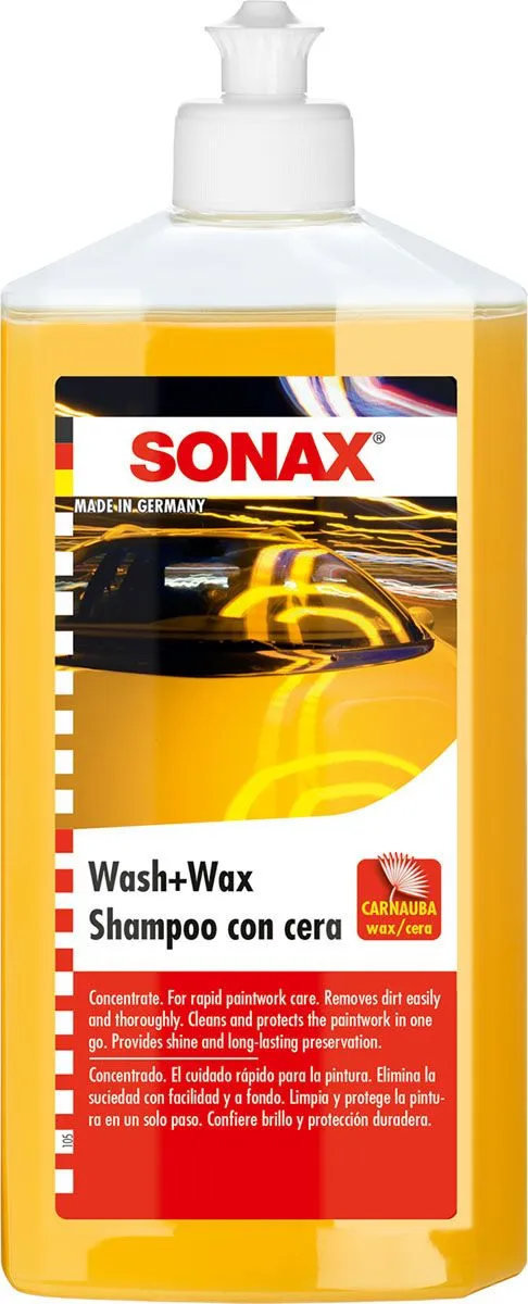 SONAX AVTOŠAMPON Z VOSKOM KONCENTRAT 500ML
