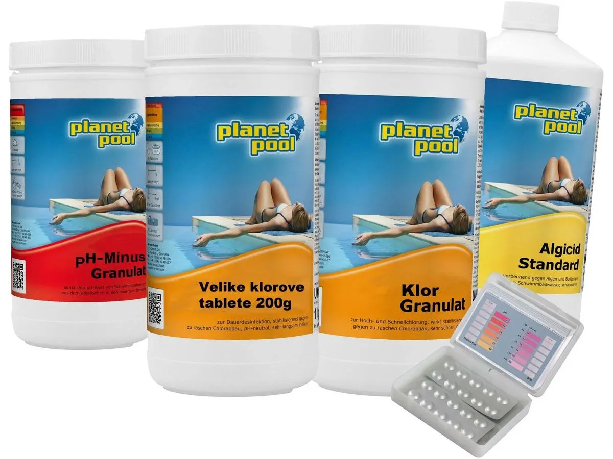 SREDSTVO ZA NEGO PLANET POOL STARTER SET