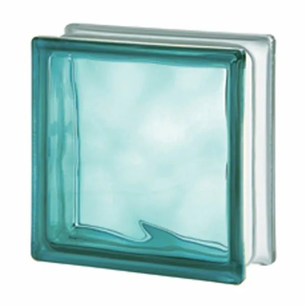 STEKLENA PRIZMA BIVA WAVE TORQUOISE 19X19X8