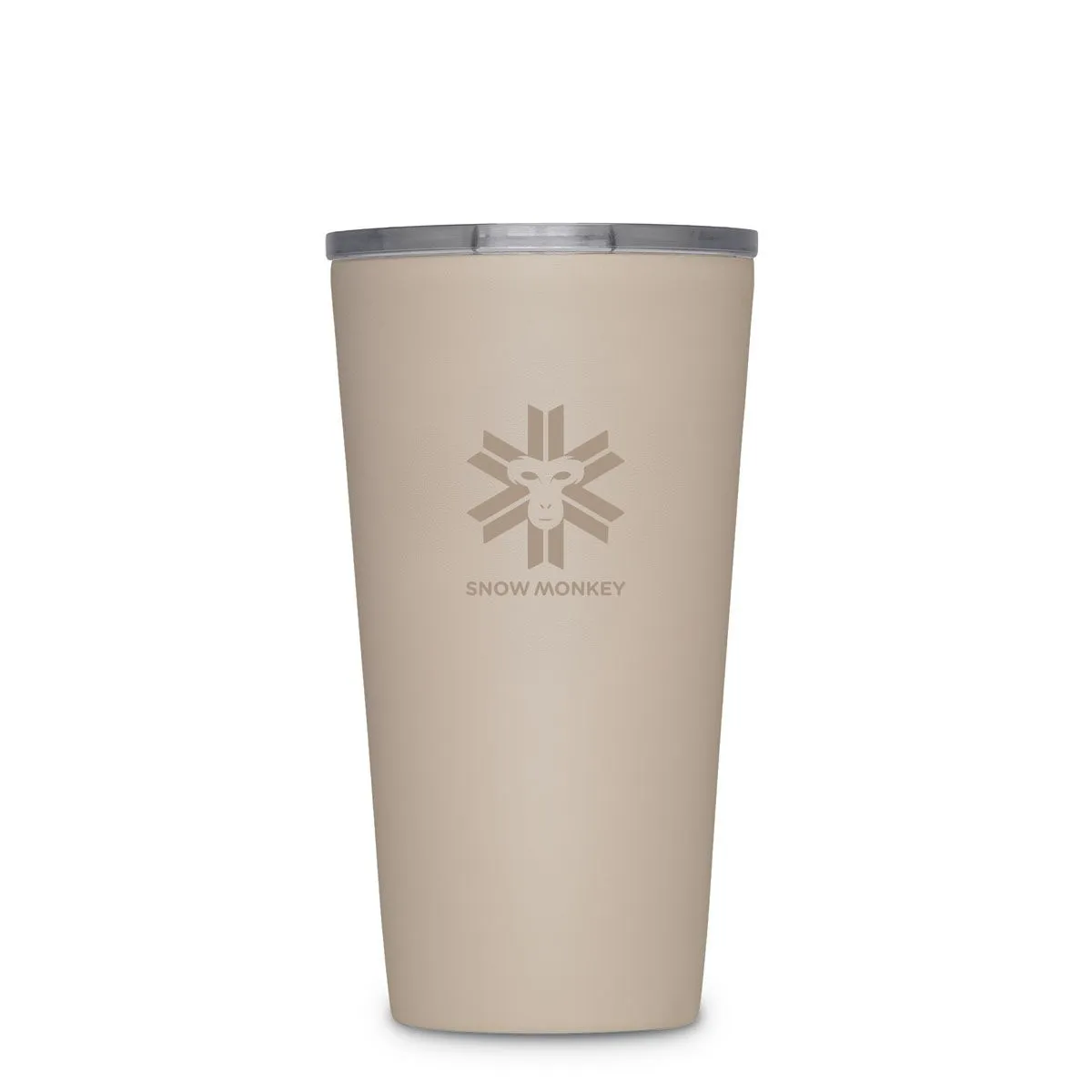 STEKLENICA, TERMO SNOW MONKEY ENJOYER 0.47L BROWN