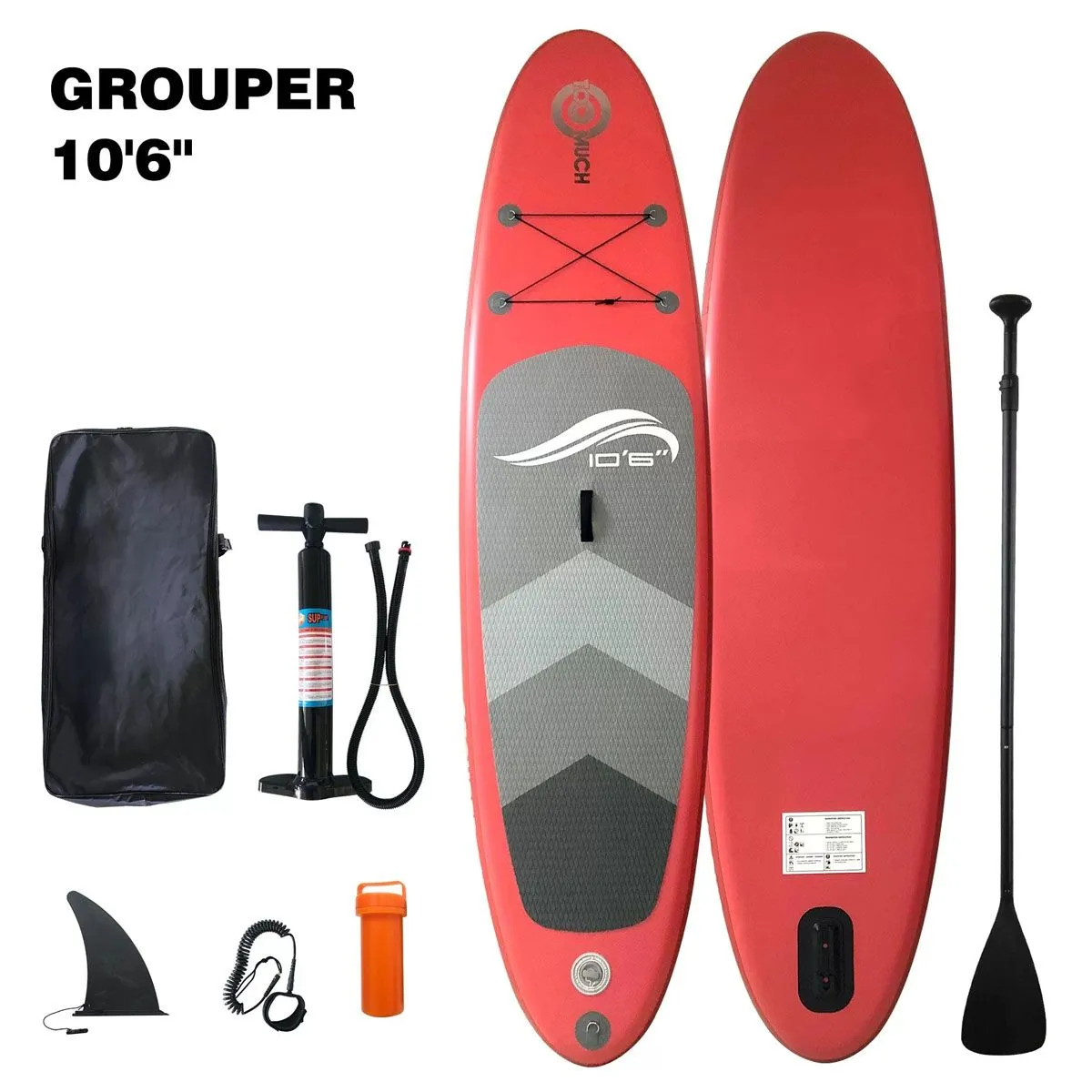 SUP TOO MUCH GROUPER 10'6"