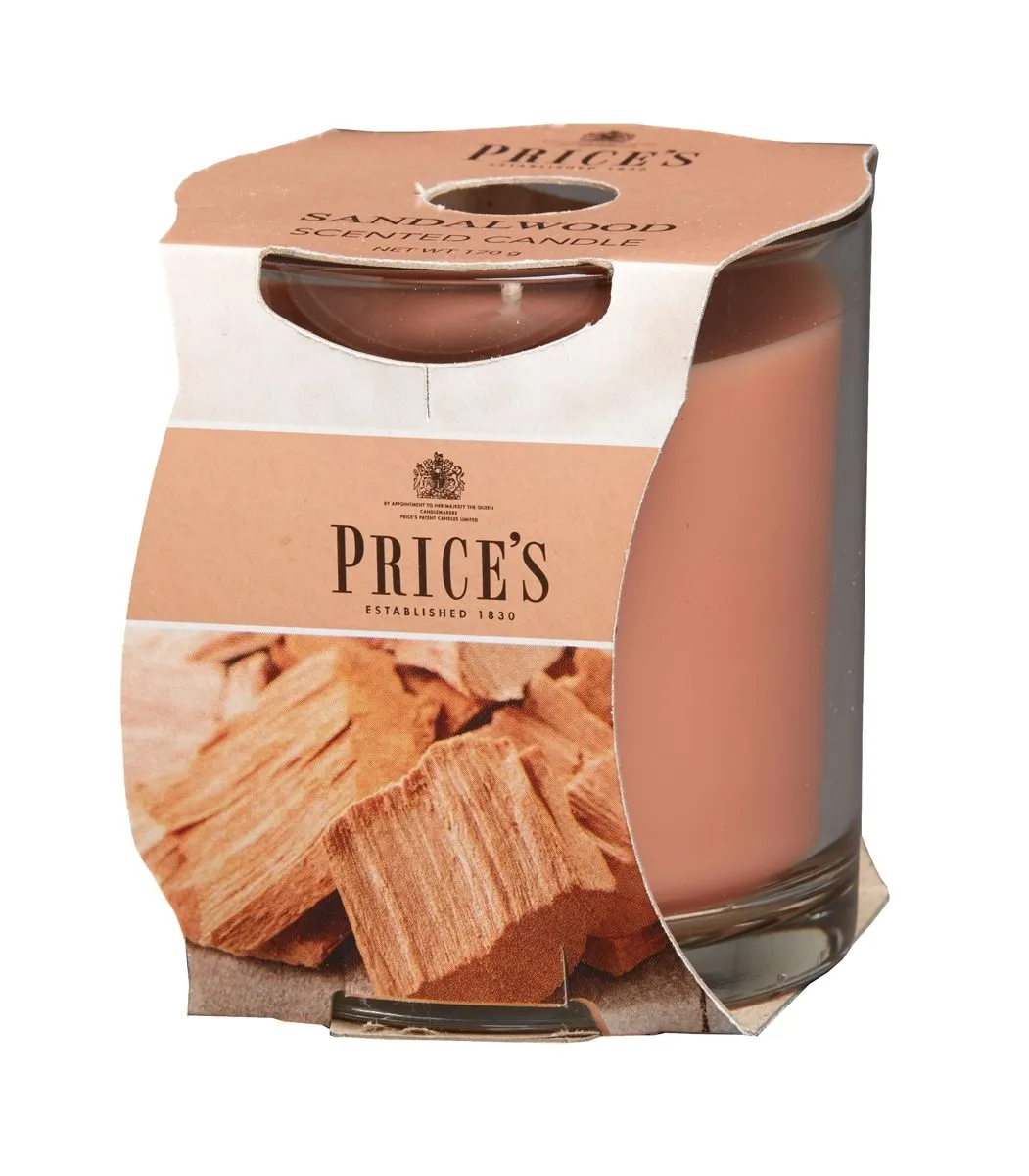 SVEČA V KOZARCU PRICES SANDALWOOD