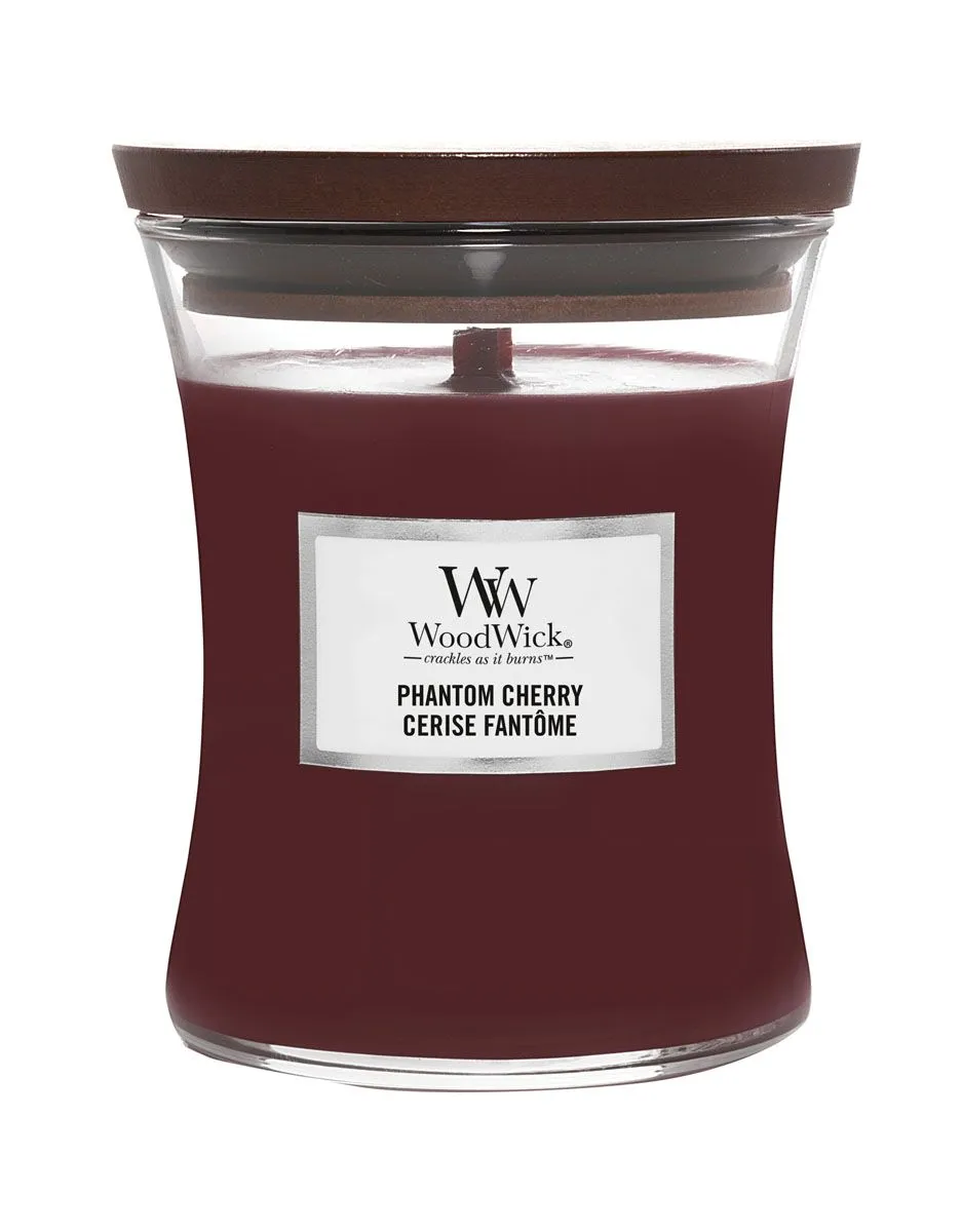 SVEČA V KOZARCU WOODWICK CLASSIC MEDIUM PHANTOM CHERRY