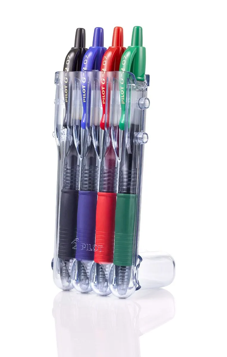 SVINČNIK PILOT GEL ROLER G-2 07 SET4/1