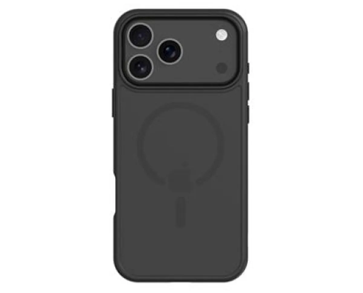 TACTICAL ASPHALT MAGFORCE SILIKONSKI OVITEK ZA IPHONE 17 PRO MAX - PROZORNO ČRN
