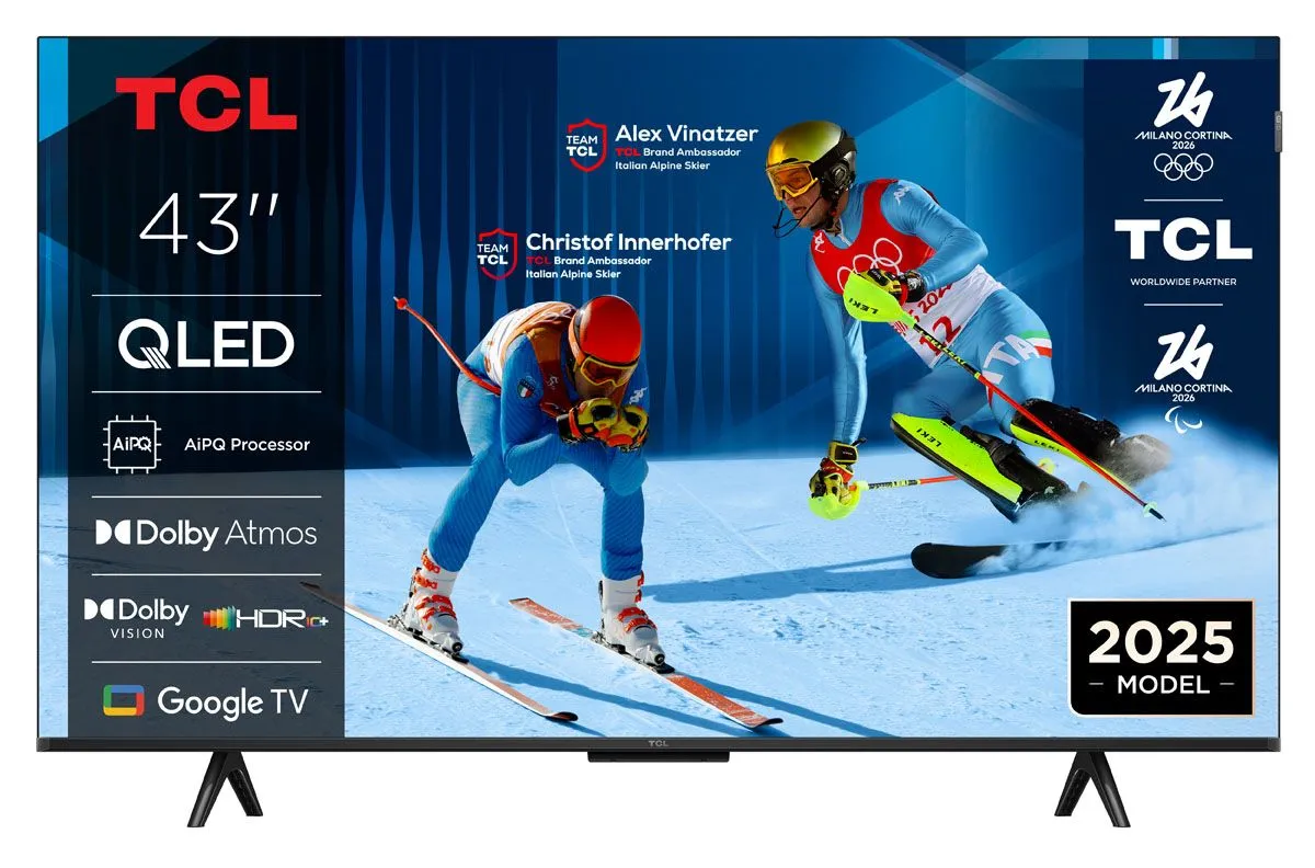 TELEVIZOR TCL 4K QLED TV 43P71K GOOGLE DOLBY VISION & ATMOS