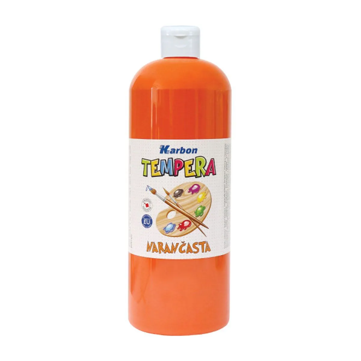 TEMPERA BARVA KARBON ORANŽNA 1L
