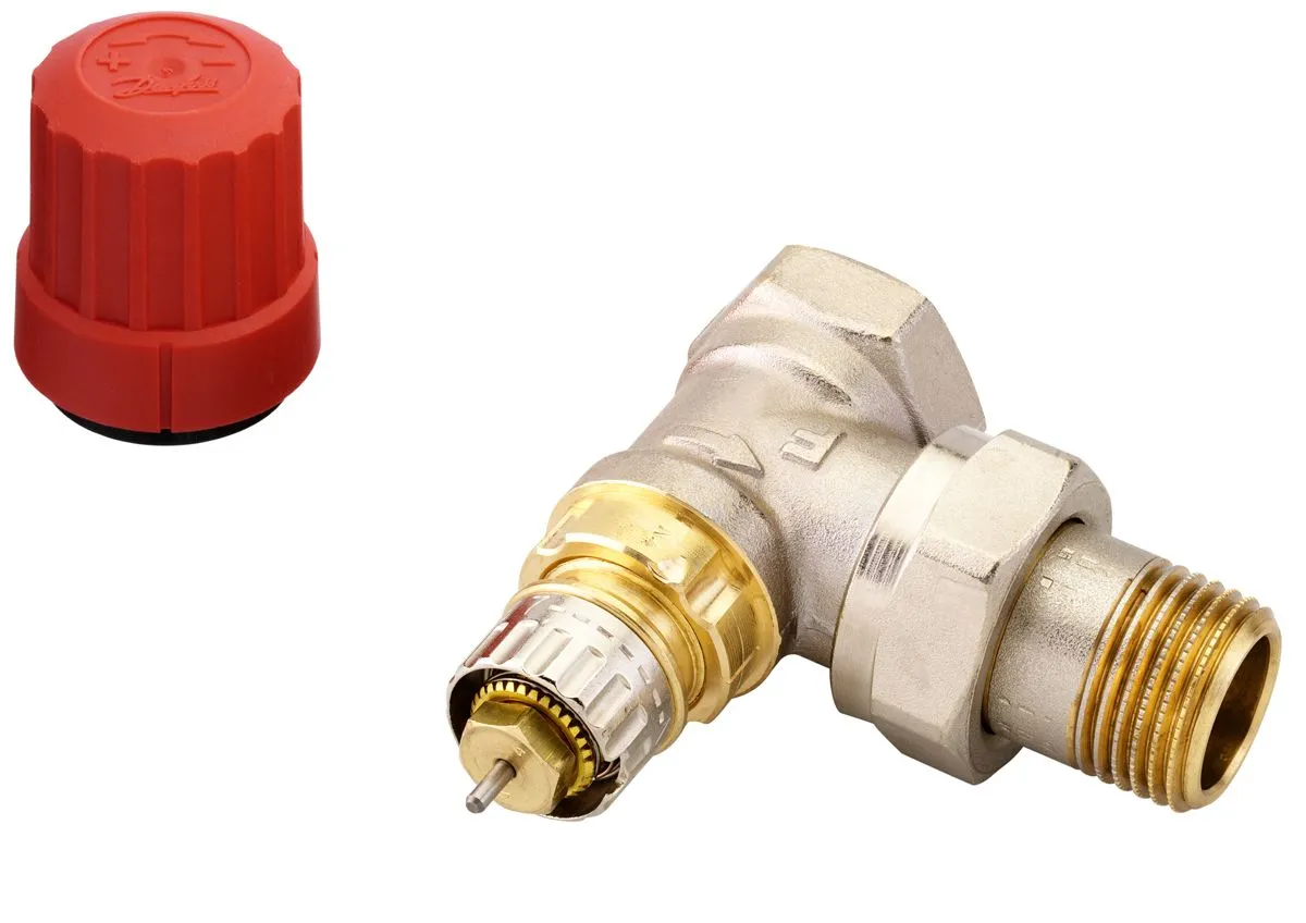 TERMOSTATSKI KOTNI VENTIL DANFOSS 1/2 KOTNI
