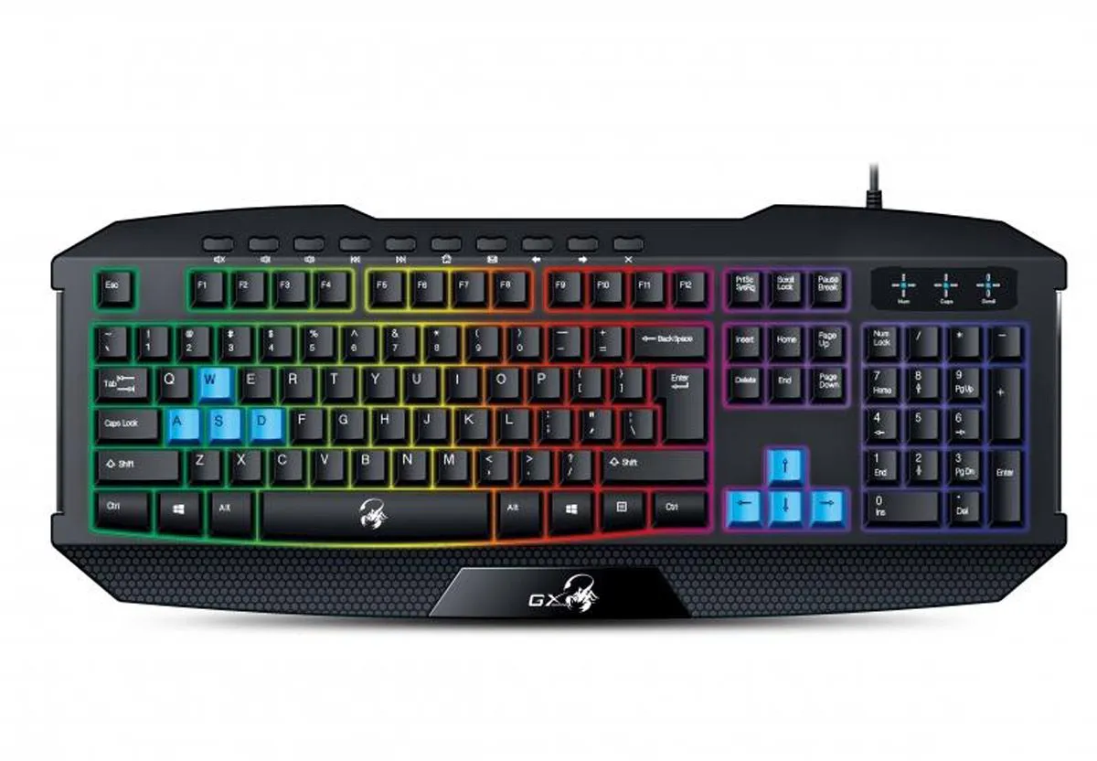 TIPKOVNICA GENIUS SCORPION K215, USB