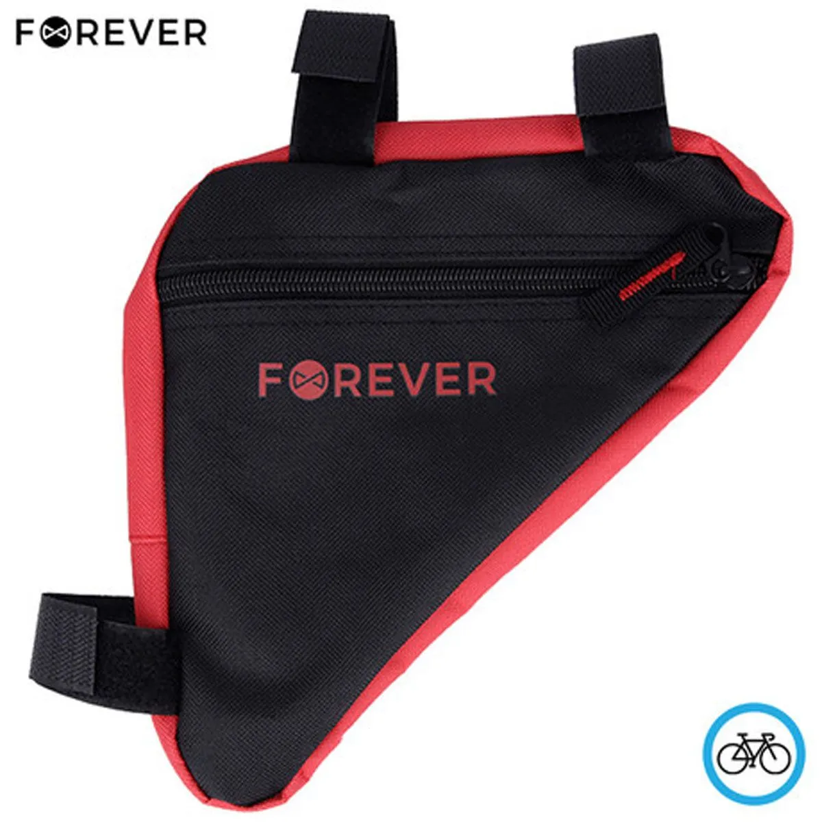 TORBA ZA KOLO FOREVER FB-100 ČRNO RDEČA
