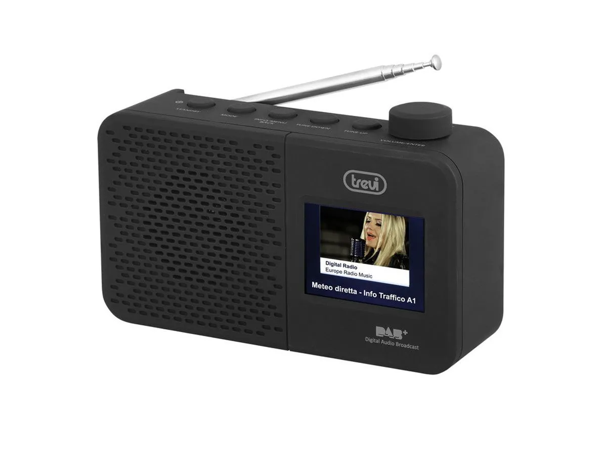 TRANZISTOR TREVI 795 R DAB/DAB+/FM ČRN