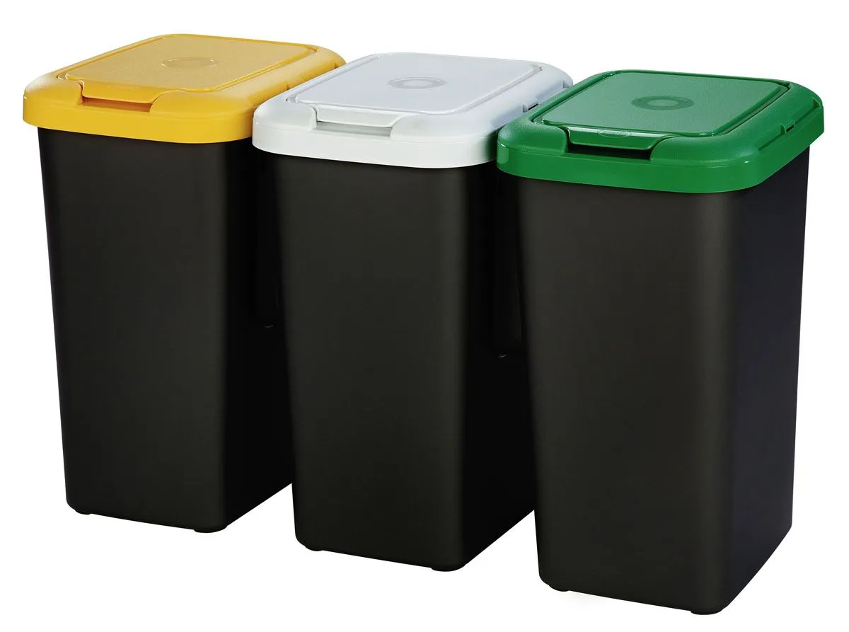 TRIO DUST BIN FOR SEPARATE WASTES