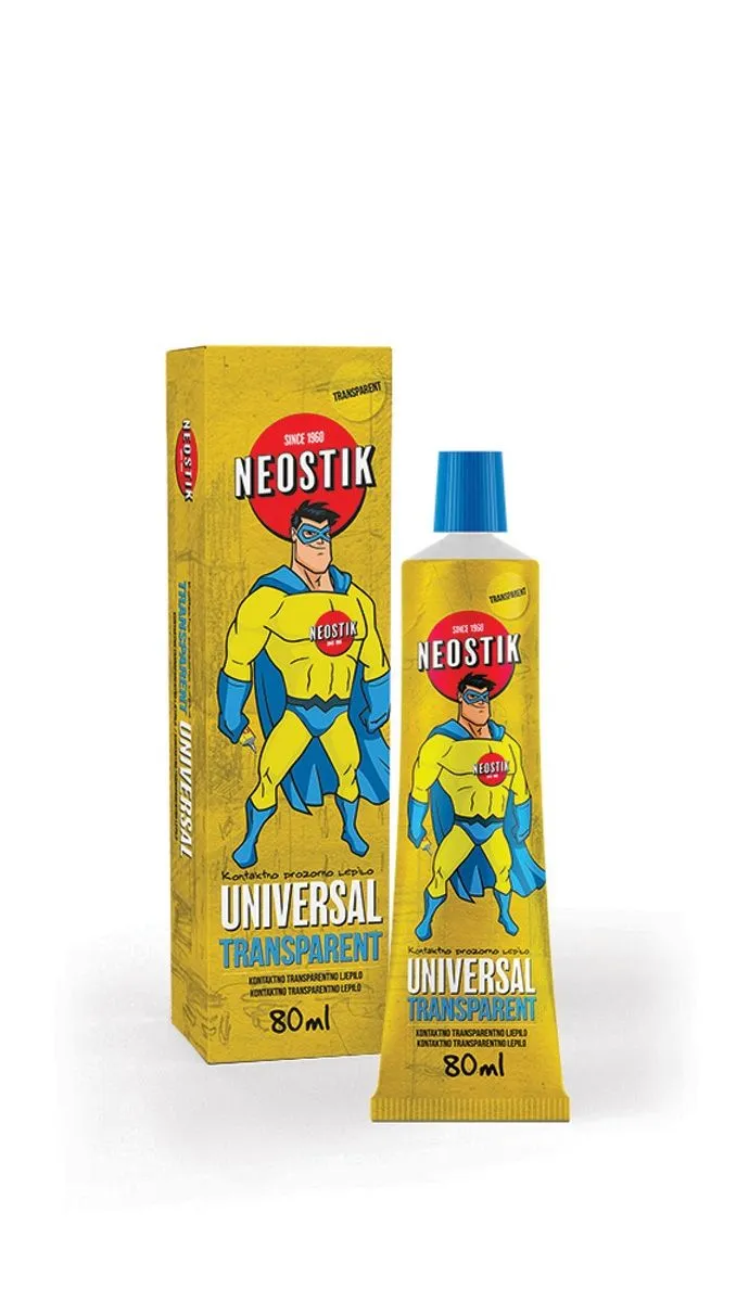 UNIVERZALNO LEPILO NEOSTIK 80 ML - TRANSPARENT