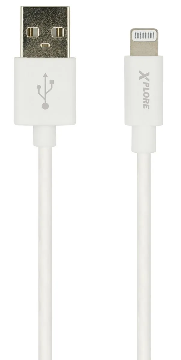 USB KABEL XPLORE XP2300 BEL TYPE A / LIGHTNING