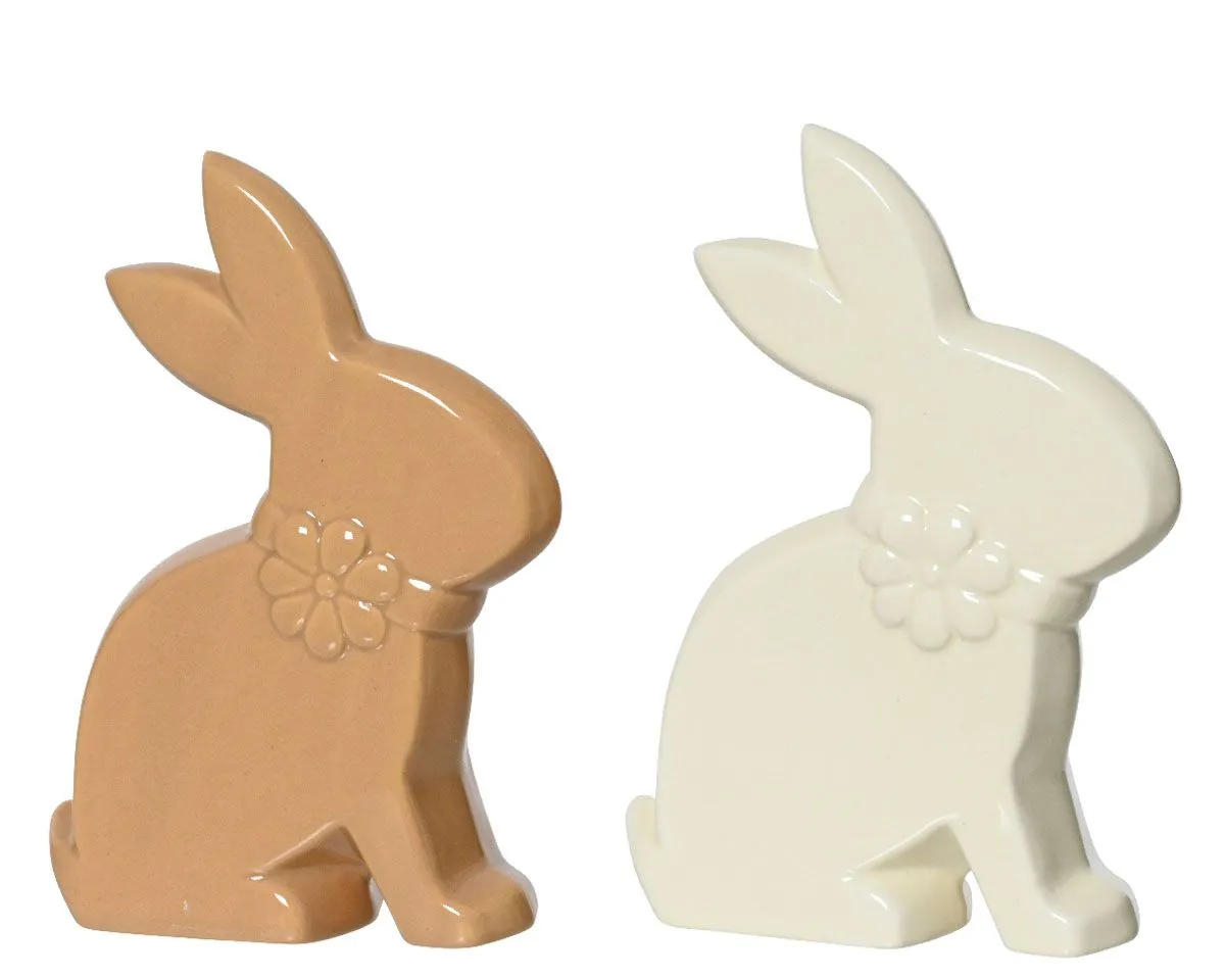 VELIKONOČNI PROGRAM DECORIS DEKORATIVNI ZAJČEK 4X11X15 CM, SORTIRANO