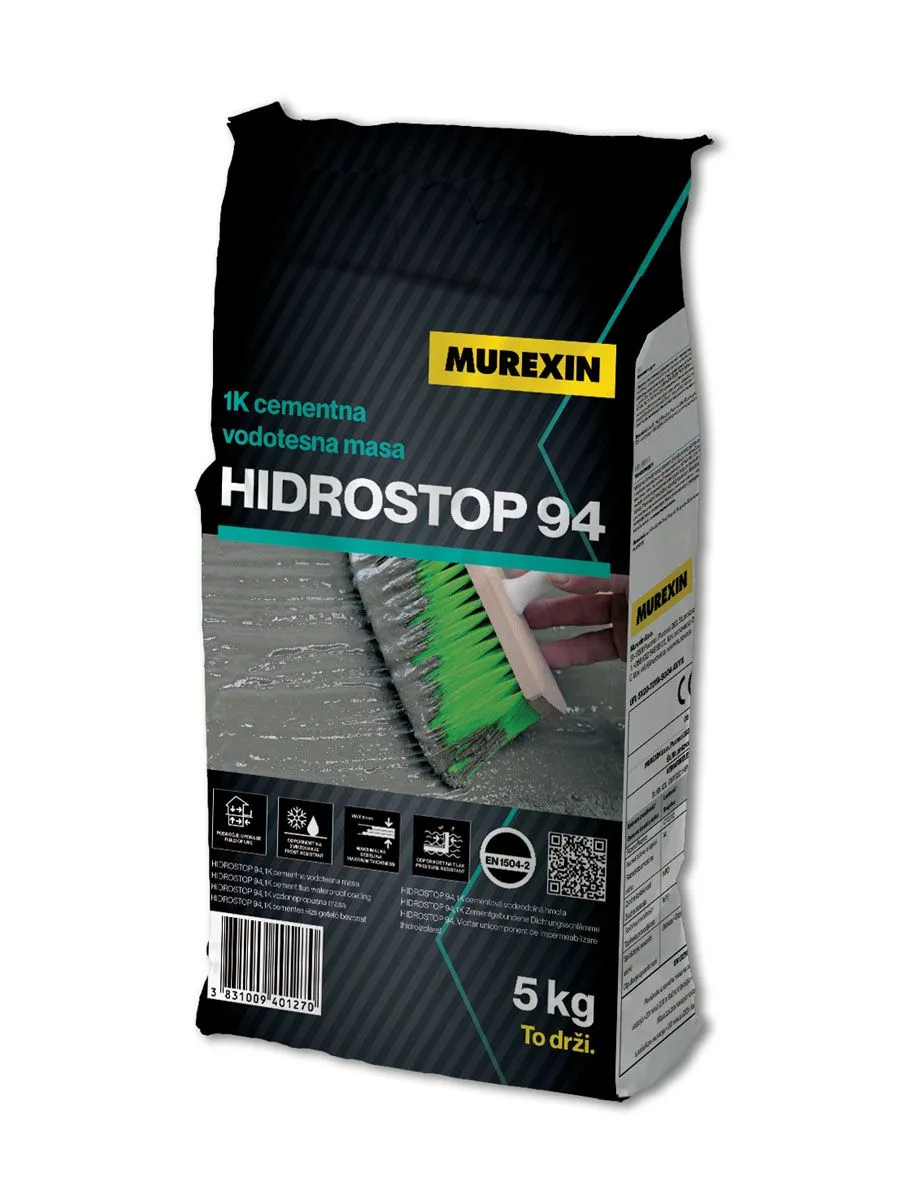 VODOTESNA MASA MUREXIN HIDROSTOP 94 5 KG