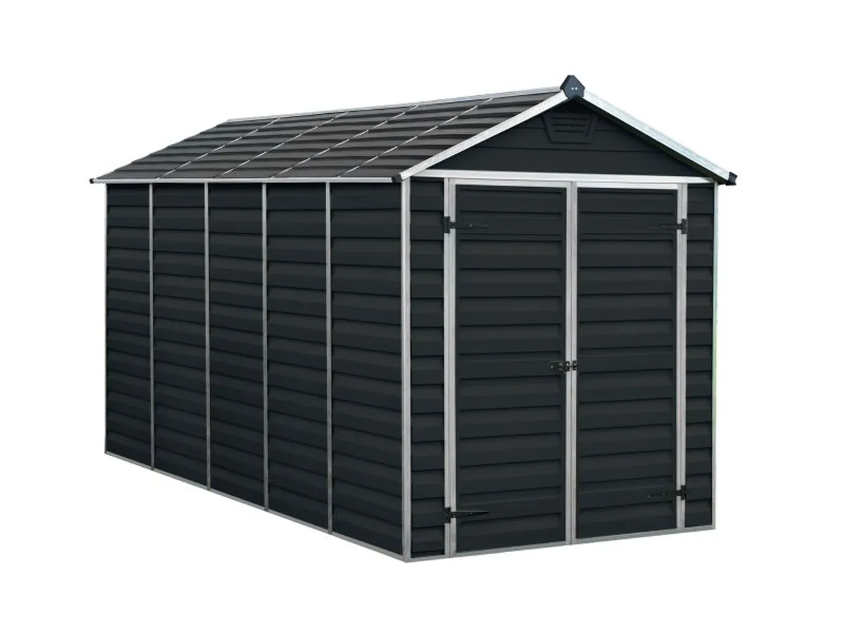 VRTNA HIŠKA PALRAM SKYLIGHT TIP 6X12 TEMNO SIVA