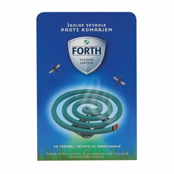 ZAŠČITA PRED INSEKTI FORTH ŽGALNE SPIRALE PROTI KOMARJEM 10/1