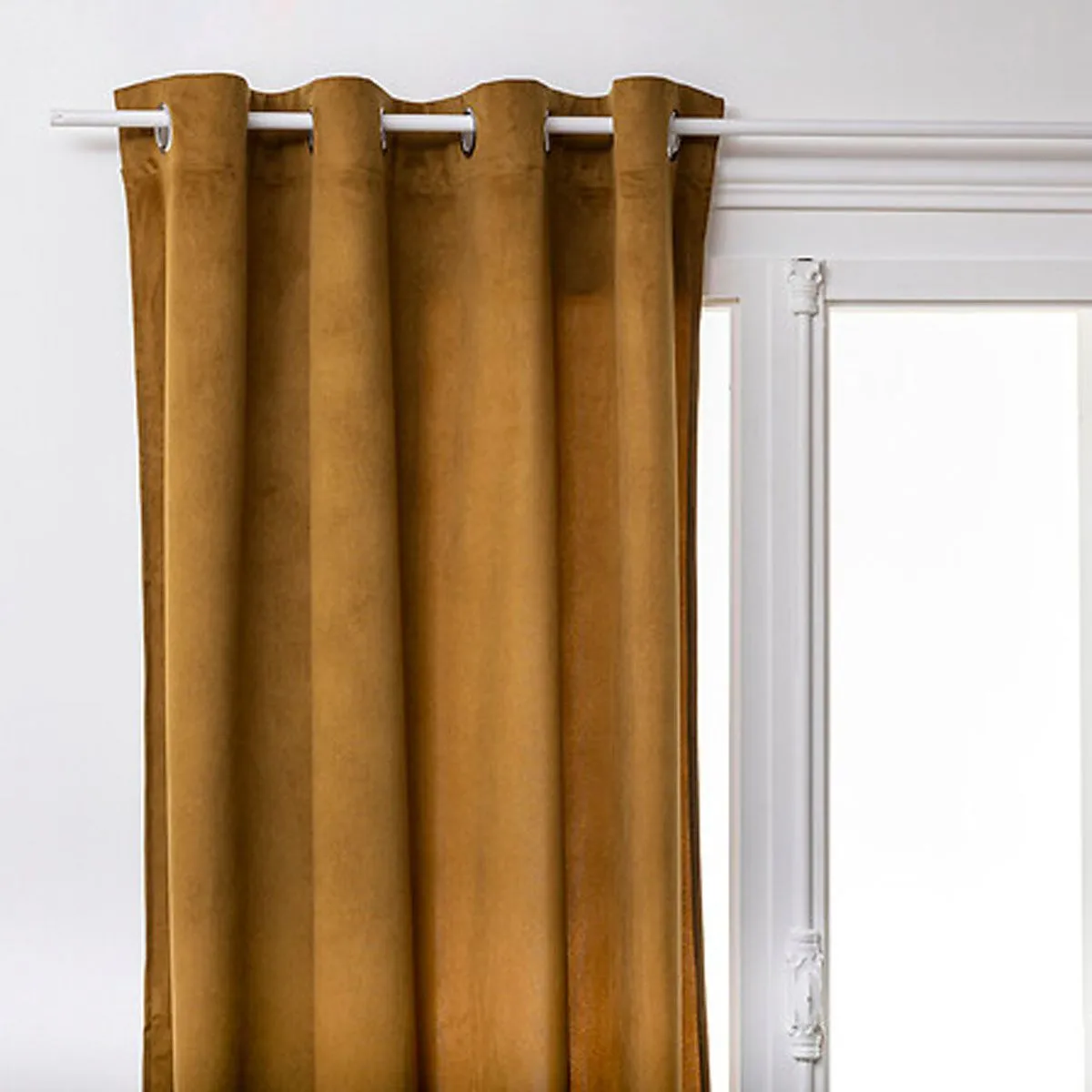 ZAVESA ATMOSPHERE DIMOUT LILOU 140X260CM PES ZLATO-RJAVA