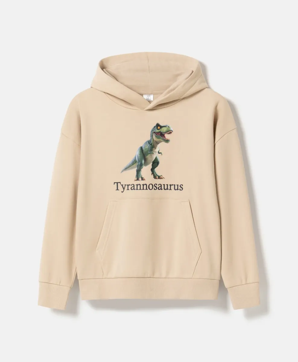 Bluza za dečke z dinozavrom
