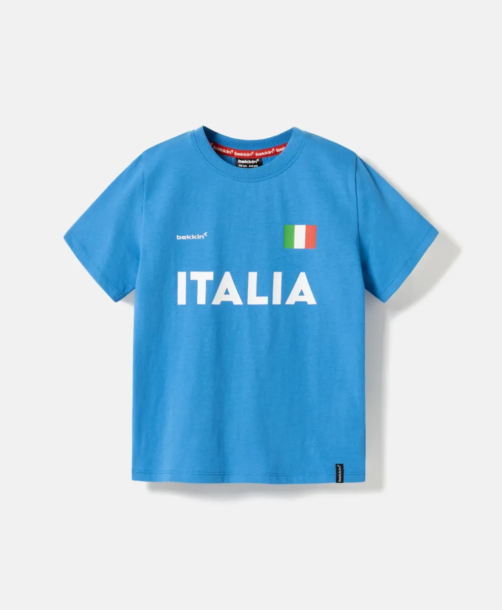Fantovska majica Italija 100% bombaž