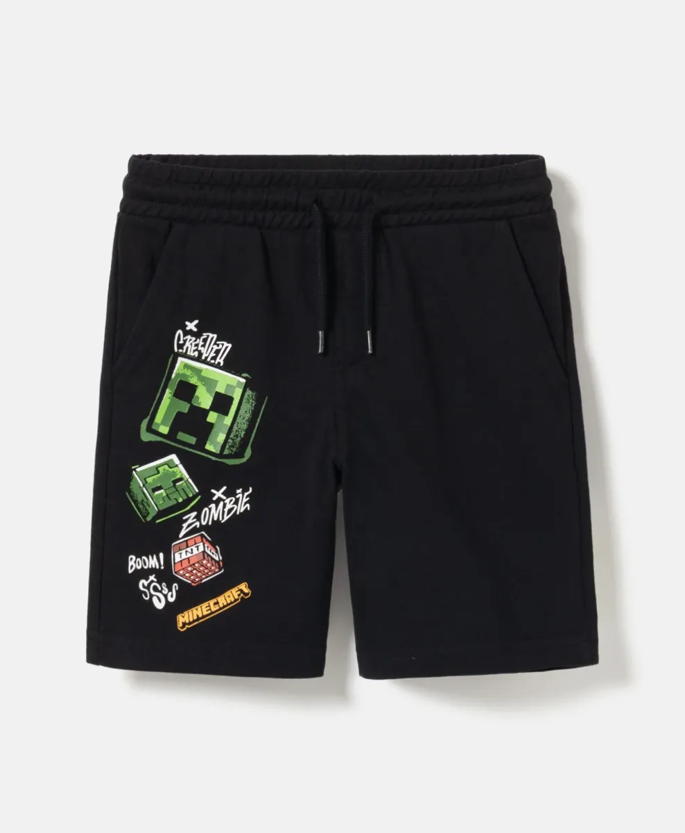 Fantovske kratke hlače Minecraft Creeper