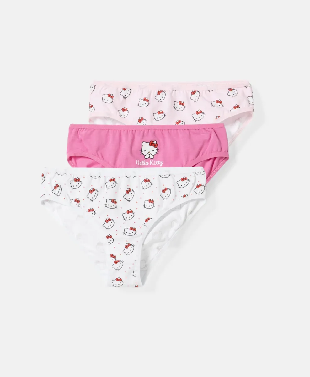 Komplet dekliških hlačk Hello Kitty 3-pack