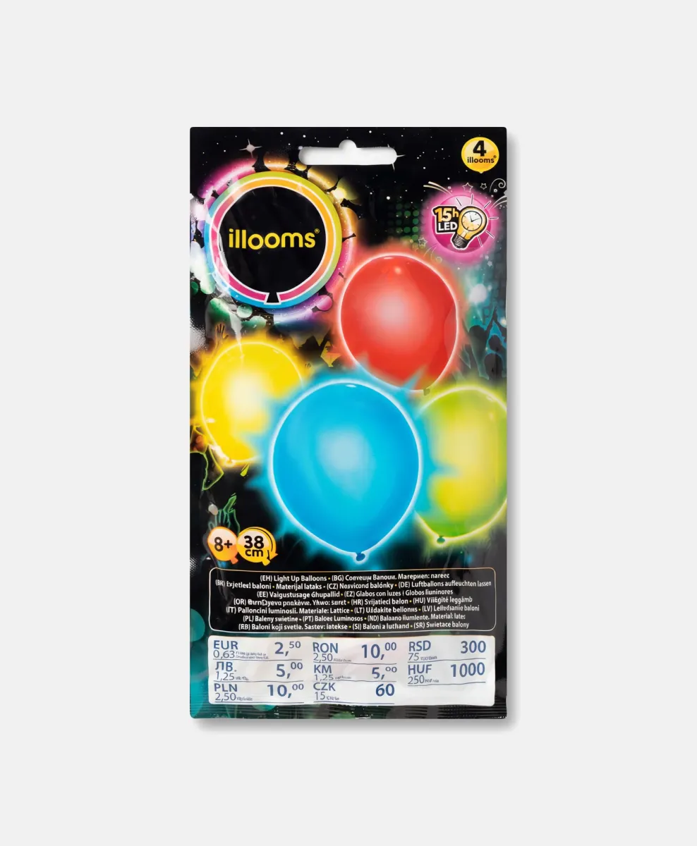 Komplet LED balonov