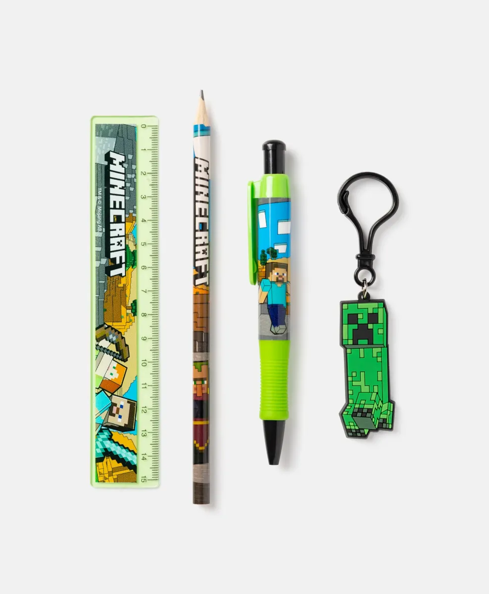 Komplet pisala Minecraft z obeskom