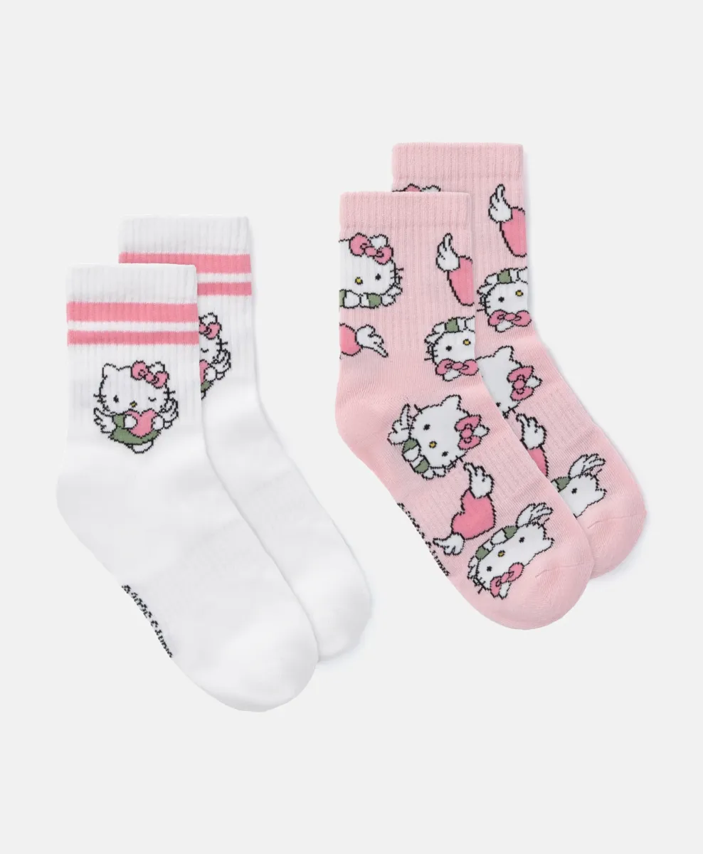Nogavice za ženske Hello Kitty 2 kosa
