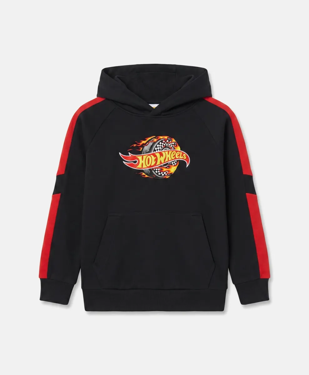 Pulover Hot Wheels s kapuco za dečke