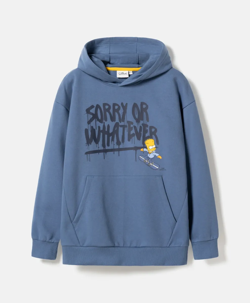 Pulover s kapuco za dečke The Simpsons